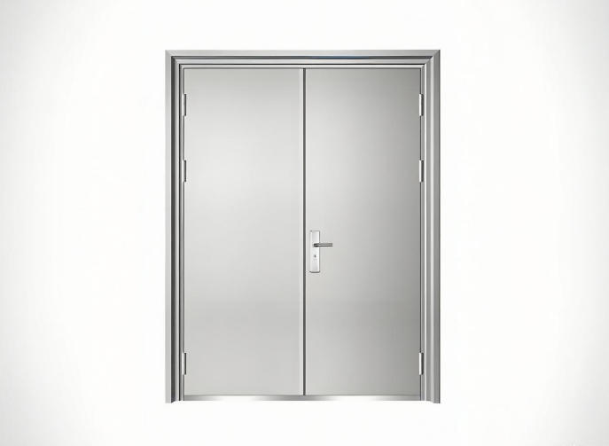 断桥铝材防火门 断桥铝材防火门